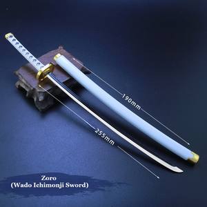 Un pezzo <span class=keywords><strong>Anime</strong></span> accessori Soron e <span class=keywords><strong>Dao</strong></span> una parola coltello con guaina arma modello tutte le arti e mestieri di metallo decorazione - Product Image 3