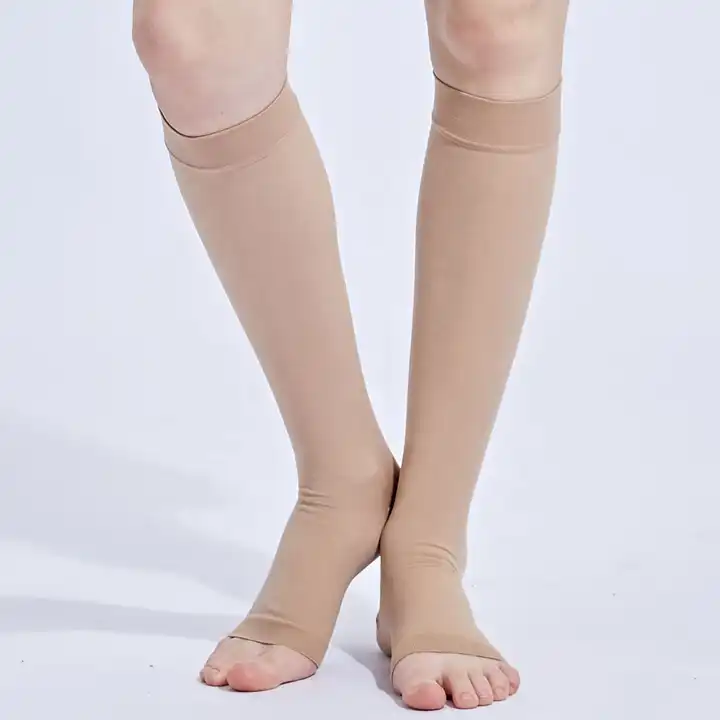 23-32mmhg compression medical socks open toe