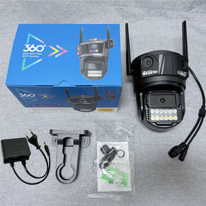 ICSEE 9MP كاميرا لاسلكية ثلاثية العدسات في الهواء الطلق واي فاي للماء المنزل فائقة الوضوح شبكة 5k مراقبة عن بعد الأمن ptz - Product Image 6