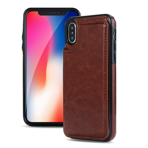 Retro DELL'UNITÀ di elaborazione di Vibrazione Del Cuoio Del Raccoglitore di Caso per il iPhone <span class=keywords><strong>12</strong></span> Pro Max <span class=keywords><strong>mini</strong></span> 11X6 6s 7 8 Più XS Titolari di Più Carte di Casse Del Telefono - Product Image 3