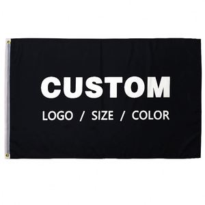 Fast Delivery Custom Logo <b>Flags</b> 90x150cm 100cmx150cm Thermal Transfer Printing Durable Quick-Dry Knitted Polyester Waterproof - Product Image 1