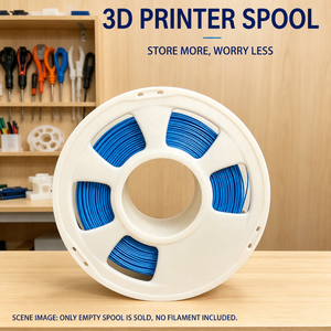 Bobina de Plástico Vacía al por Mayor para Filamento de Impresora <span class=keywords><strong>3D</strong></span>, 1kg, Reutilizable, para Línea de Extrusión Industrial - Product Image 2