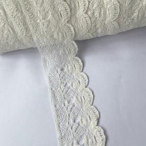 5cm 100% Pure Cotton Lace <strong>Trim</strong> Skin-friendly Garment Accessories Decorative Embroidery Lace <strong>Trim</strong> for Sewing YLC39 - Product Image 1