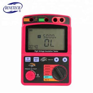 Haute Tension 5KV Résistance D'isolation Testeur Megger 1 T Ohm DAR PI GM3125 - Product Image 3