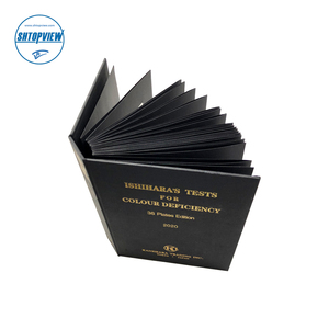 Ishihara para Test Book TPV-301 Instrumentos Ópticos Chineses para Exame Ocular e Oftalmologia Oftálmica - Product Image 3