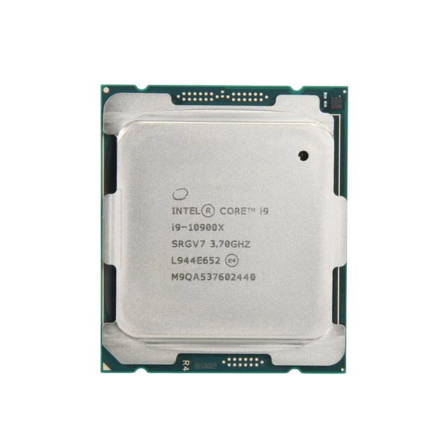 I9-10900X Processor 10 Cores 20 Threads 3.70GHz Base 4.50GHz Turbo LGA 2066 20MB Cache 165W TDP Desktop 64-Bit