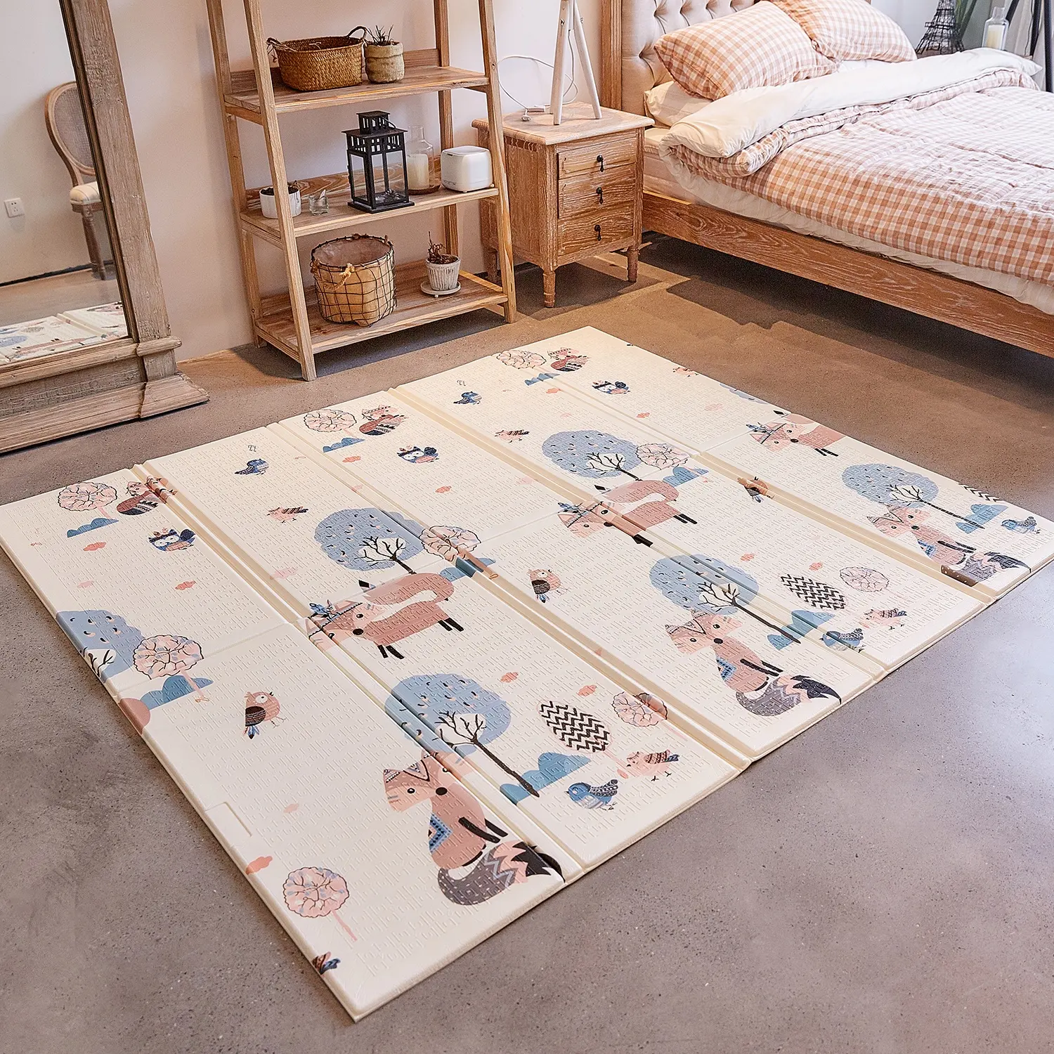 Xpe bé playmats trẻ em Dã Ngoại dày bò chơi Mat cho trẻ em bọt có thể gập lại xách tay mềm bé trò chơi phòng tập thể dục sàn thảm