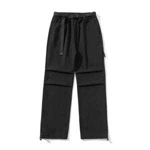 <span class=keywords><strong>Pantaloni</strong></span> Softshell dritti Casual da <span class=keywords><strong>uomo</strong></span> autunno inverno alla moda da paracadutista per escursioni all'aperto con fodera in pile - Product Image 5