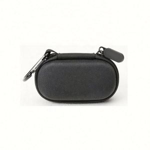 Étui de protection rigide pour adaptateur 45 RPM, étui en mousse EVA, pochette pour accessoires d'enregistreur, pour adaptateurs de disques 45 avec mousqueton - Product Image 2