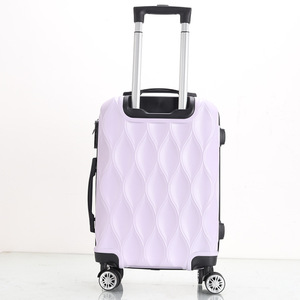 Ensemble de bagages élégant quatre pièces avec valise à fermeture éclair 20 cm, bagage à main avec roues universelles silencieuses et serrure à combinaison pour hommes en voyage - Product Image 3