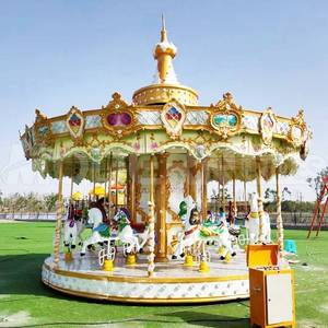 Carrusel <span class=keywords><strong>de</strong></span> 16 Asientos, <span class=keywords><strong>Atracciones</strong></span> <span class=keywords><strong>de</strong></span> <span class=keywords><strong>Feria</strong></span>, Juegos Mecánicos, Parque <span class=keywords><strong>de</strong></span> <span class=keywords><strong>Atracciones</strong></span>, Evento Festivo - Product Image 1