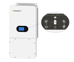 อินเวอร์เตอร์พลังงานแสงอาทิตย์แบบไฮบริดอัจฉริยะ Growatt SPM 8000-10000TL-HU 10 Kva ระบบเฟสเดียว 48V รุ่น <span class=keywords><strong>SPH</strong></span> 10000TL-HU พร้อมโมดูล WiFi - Product Image 5