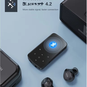 เครื่องเล่น MP3 แบบพกพาพร้อมหน้าจอสัมผัสสแกนลายนิ้วมือ บลูทูธ วิทยุ FM และเครื่องบันทึกเสียง สำหรับเล่นกีฬา ขายส่งจากโรงงาน - Product Image 5