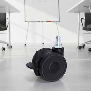 Langlebige 50mm 65mm 75mm Mobile Whiteboard-Rollen mit Gewinde für Bürostuhl, Tablet und Schulgebrauch - Product Image 1