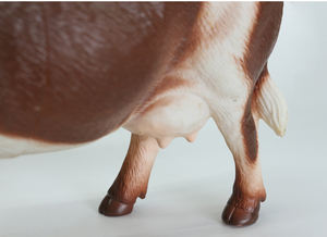 7 pouces en plastique vinyle creux <span class=keywords><strong>ferme</strong></span> <span class=keywords><strong>de</strong></span> vache animal <span class=keywords><strong>jouet</strong></span> pour enfants <span class=keywords><strong>de</strong></span> jeu <span class=keywords><strong>de</strong></span> sécurité - Product Image 6