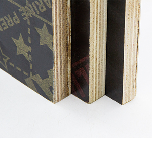 Madera contrachapada con revestimiento de película negra, sistema de trabajo de hormigón, personalización de madera contrachapada, 4x8/1220x2440, reutilizar más veces, 18 <span class=keywords><strong>mm</strong></span> - Product Image 1