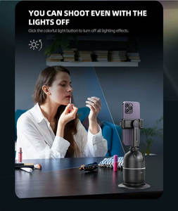 Ai Smart Réglable Motion Tracking Gesture Control Gimbal <span class=keywords><strong>Stabilizer</strong></span> Multi-Function Sports Phone Holder for Video <span class=keywords><strong>Camera</strong></span> Record - Product Image 2