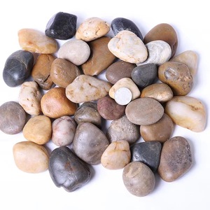 Bán buôn hỗn hợp màu sắc đá cao đánh bóng Pebble đá Cobble đá giá rẻ Pebble - Product Image 4