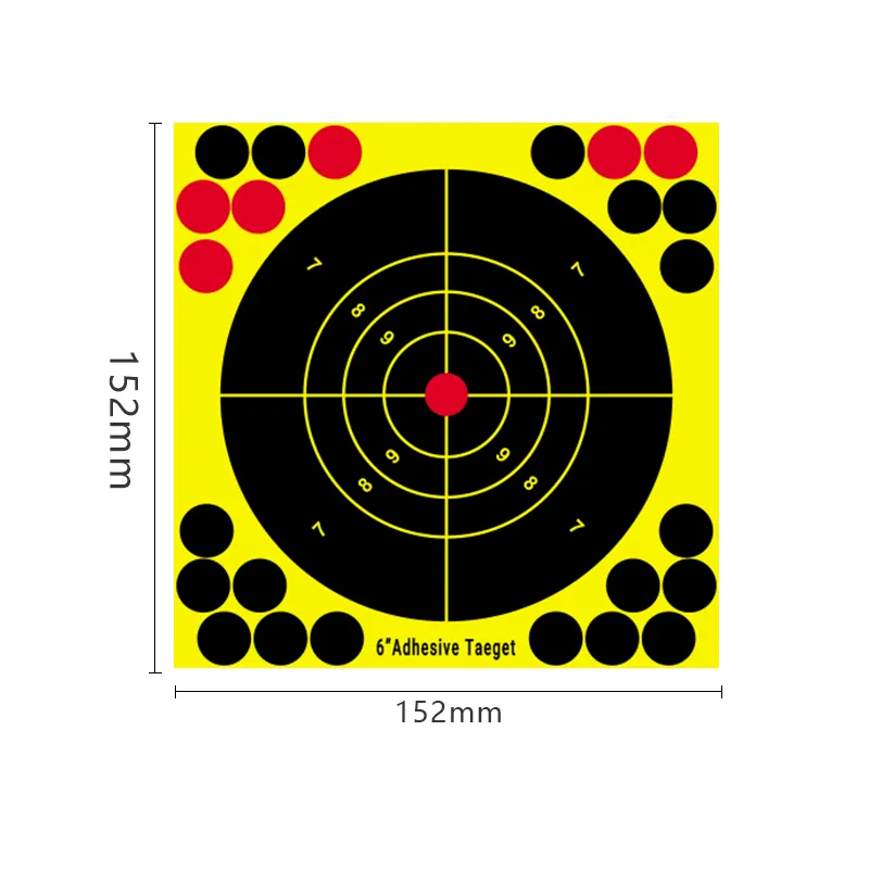 للبيع بالجملة ورق تصوير ذاتي اللصق أهداف رشاشة تفاعلية لملصقات نطاق الرماية