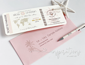 Invitaciones <span class=keywords><strong>de</strong></span> Boda con Diseño <span class=keywords><strong>de</strong></span> Boletos <span class=keywords><strong>de</strong></span> Avión, Invitaciones <span class=keywords><strong>de</strong></span> Boda con Temática <span class=keywords><strong>de</strong></span> Viaje, Boletos <span class=keywords><strong>de</strong></span> Avión, Inviti Matrimonio, Biglietto Aereo - Product Image 3