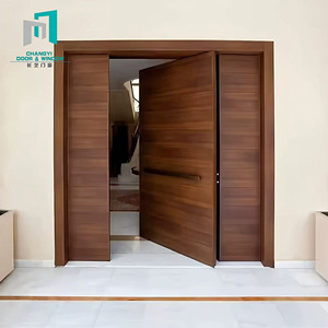 Puertas de interior moldeadas y preparadas para pintar, estilo shaker hueco personalizado, estilo del sudeste asiático, para dormitorio - Product Image 2