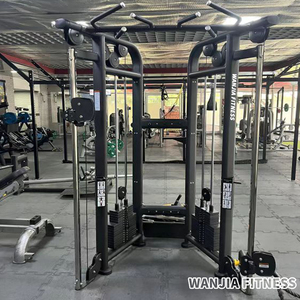 Appareil de musculation professionnel à poulies réglables doubles pour entraînements de force intégrale en salle de sport - Product Image 6