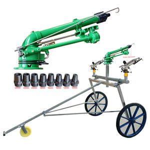 Irrigatore a turbina a 360 gradi regolabile, a <span class=keywords><strong>pioggia</strong></span>, per irrigazione di colture e terreni agricoli - Product Image 4