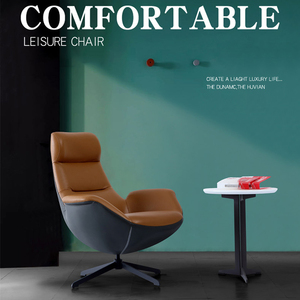 Châu Âu Nâu Nhà Xoay ghế <span class=keywords><strong>sofa</strong></span> da cổ điển với lớp phủ màu đen cơ sở chất lượng cao thương mại giải trí đồ nội thất ưa thích - Product Image 5