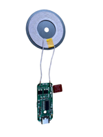 Chargeur sans fil Qi, carte de circuit imprimé PCBA, bobine d'induction, port micro USB, 5V 9V 10W 15W Powerway