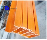 Frp C Channel Beam Profils d'échelle en fibre de verre FRP U Channel Section en u personnalisée