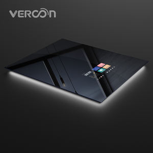 Vercon-Espejo de baño inteligente Grace, resistente al agua, Android, con iluminación LED, Ai, Bluetooth, altavoces <span class=keywords><strong>Premium</strong></span>, wifi, <span class=keywords><strong>Spotify</strong></span>, Youtube - Product Image 1