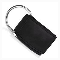 Sangles de cheville pour machines à câbles - Sangles de cheville rembourrées pour l'entraînement, accessoire pour les exercices des fessiers avec sac de transport