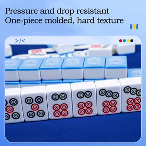 Mahjong chinois monobloc pour la maison, idéal pour les jeux de table, parfait pour offrir en cadeau au quotidien - Product Image 2