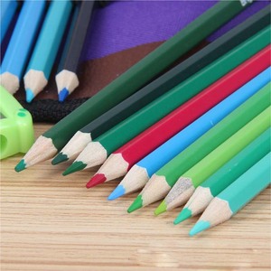 Crayons de couleur hexagonaux en bois, nouvelle collection, pigments résistants à la décoloration, assortiment complet de teintes, pour la rentrée scolaire, fournitures scolaires pour étudiants - Product Image 1
