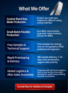 ใบเลื่อยตัดกระดูกเกรดอาหารสำหรับเครื่องเลื่อยตัดกระดูกเนื้อสัตว์ <span class=keywords><strong>ปลา</strong></span>แช่แข็ง เนื้อหมู เนื้อวัว ตัดได้รวดเร็ว - Product Image 6