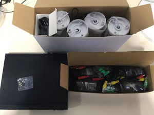 Analog Bộ dụng cụ Camara de seguridad bên ngoài 8 kênh 2MP 5MP 4CH Xmeye DVR nhựa Bullet tất cả trong một AHD Bộ CCTV Hệ thống camera - Product Image 4