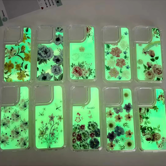 Custom Pattern 3 in 1 Triple Mobile Phone Case Glow in the Dark Fundas Cover for Infinix Smart 10 Plus Hot 60i