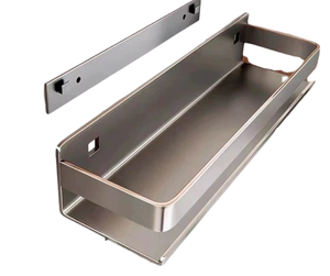 Suction Cup Bathroom Shelf Carbon Steel Eco-Friendly High Quality Push-Pull Storage <b>Bin</b> Wet/Dry Sorting Living Room Bedroom - Product Image 3