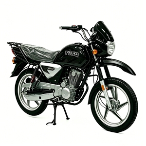 Moto à deux roues TVSQ à haute capacité de franchissement avec suspension avant renforcée – <span class=keywords><strong>La</strong></span> moto noire est stable et à faible taux de défaillance - Product Image 5