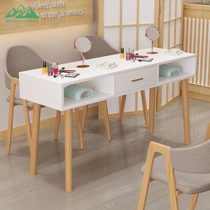 Mesa <span class=keywords><strong>de</strong></span> Manicura Profesional con Cajones <span class=keywords><strong>de</strong></span> Almacenamiento para Salón <span class=keywords><strong>de</strong></span> Belleza <span class=keywords><strong>y</strong></span> Estación <span class=keywords><strong>de</strong></span> Manicura - Product Image 1