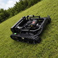 Tondeuse à fléaux télécommandée pour vignobles, 900 mm, à chenilles étroites, pour entre-rangs, certifiée CE EPA ISO9001, directement de l'usine