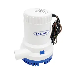 Pump Marine SAILINGFLO DC 12V 2000GPH Electric Submersible Bilge Pump For Boat Yacht