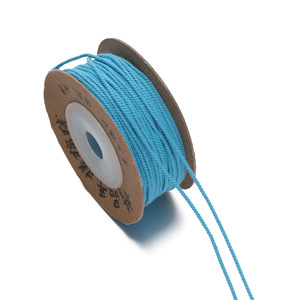Fil de coton rond de 1mm, non élastique, résistant à l'abrasion, pour la fabrication de bijoux, matériel de tressage de bracelets et de colliers, vente en gros - Product Image 5