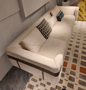 <span class=keywords><strong>Mobili</strong></span> da <span class=keywords><strong>soggiorno</strong></span> in stile moderno divano a 3 posti divano a forma di L in tessuto <span class=keywords><strong>grigio</strong></span> appartamento dell'hotel divano ad angolo di grandi dimensioni - Product Image 4