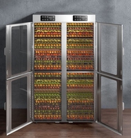 Déshydrateur alimentaire électrique en acier inoxydable à 96 couches, utilisation commerciale, machine de déshydratation des légumes et des fruits
