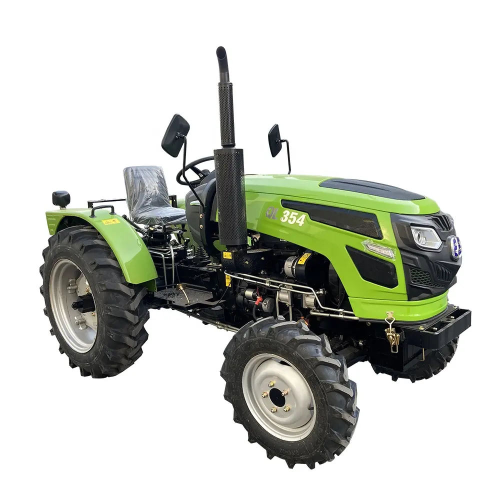 35 hp hot sales mini 4*4 4 wheel drive garden tractors for agriculture for sale with accessories