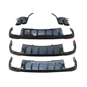 2020 2021 New Arrival Rear Bumper Diffuser For Audi A4 Upgrade S4 Rear Diffuse Factory Body Parts Ordinary Sporty Style