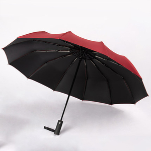 Parapluie pliant automatique de luxe personnalisé en gros, mini, pour soleil et pluie, extérieur, voiture, golf, patio, parasol suspendu, avec logo promotionnel - Product Image 3