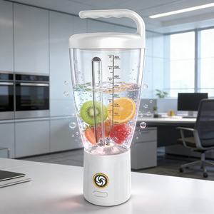Licuadora Portátil Inalámbrica de 1000 ml con Cable USB, a Batería, a Prueba de Fugas, 150 W, de Alta Resistencia, Funcionamiento Silencioso, Libre de BPA, Multifuncional, para Triturar Hielo, para Auto y Hotel - Product Image 3