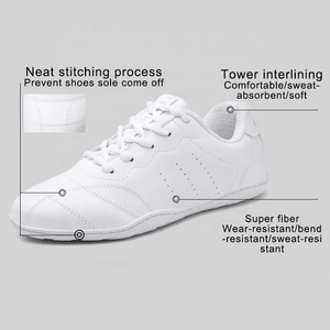 Wholesale Factory Price Non-slip White Youth Girls <strong>Cheer</strong> <strong>Shoes</strong> <strong>Women's</strong> Training Aerobic Gymnastics <strong>Shoes</strong> for Athletes - Product Image 3